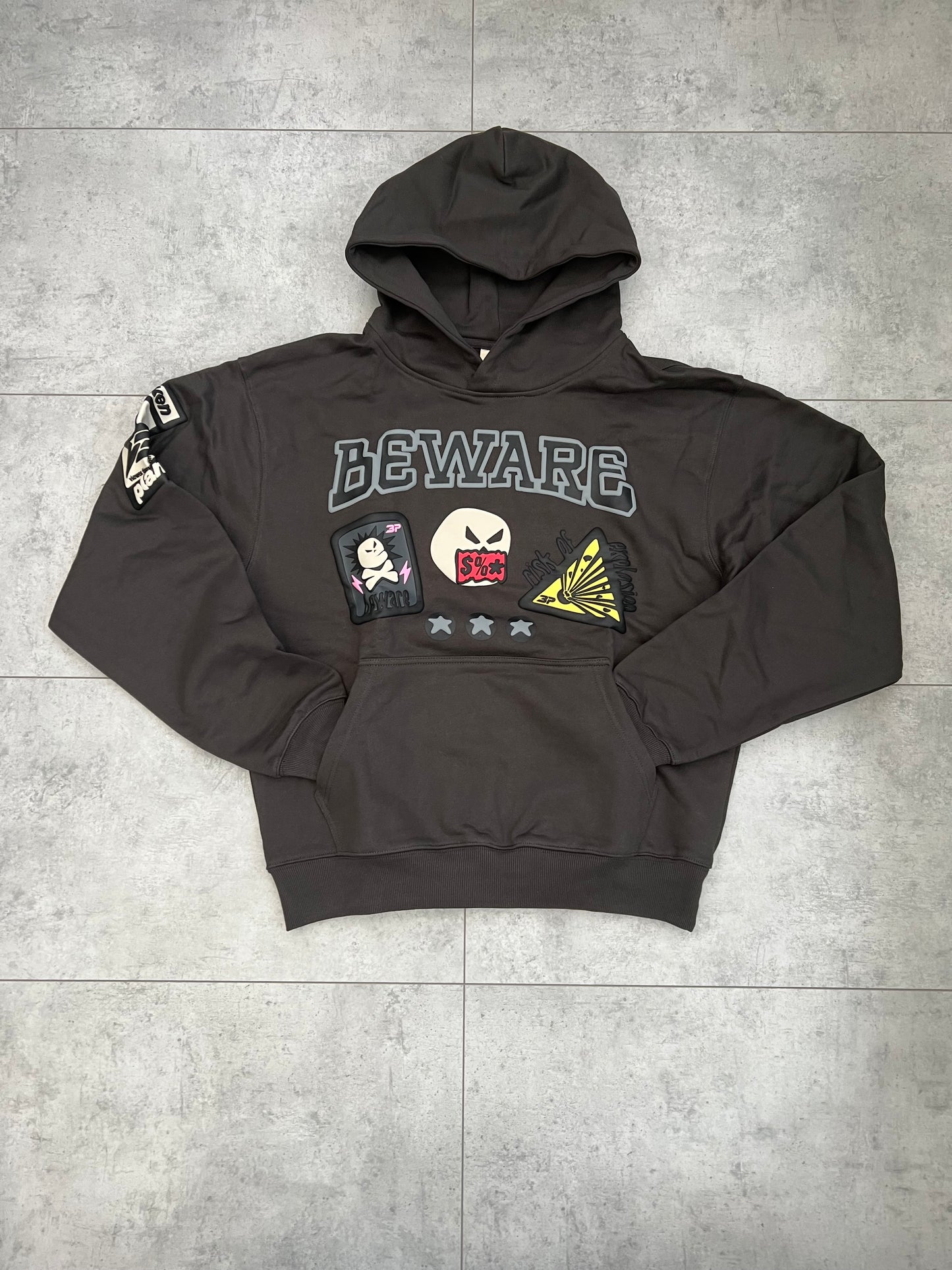 Broken Planet Market ‘Beware’ Hoodie
