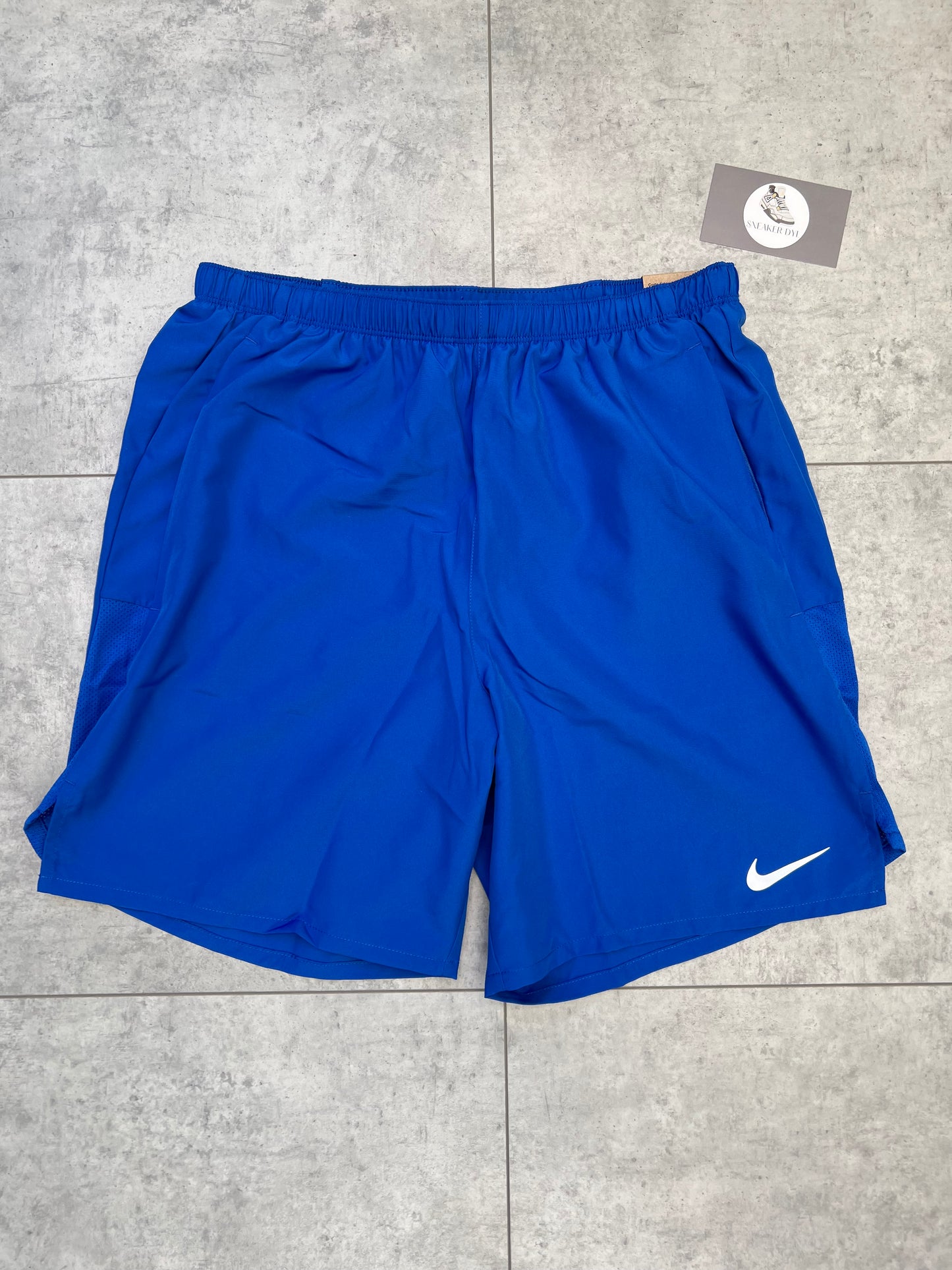 Nike Miler T-shirt & 7” Challenger Short Set ‘Royal Blue’
