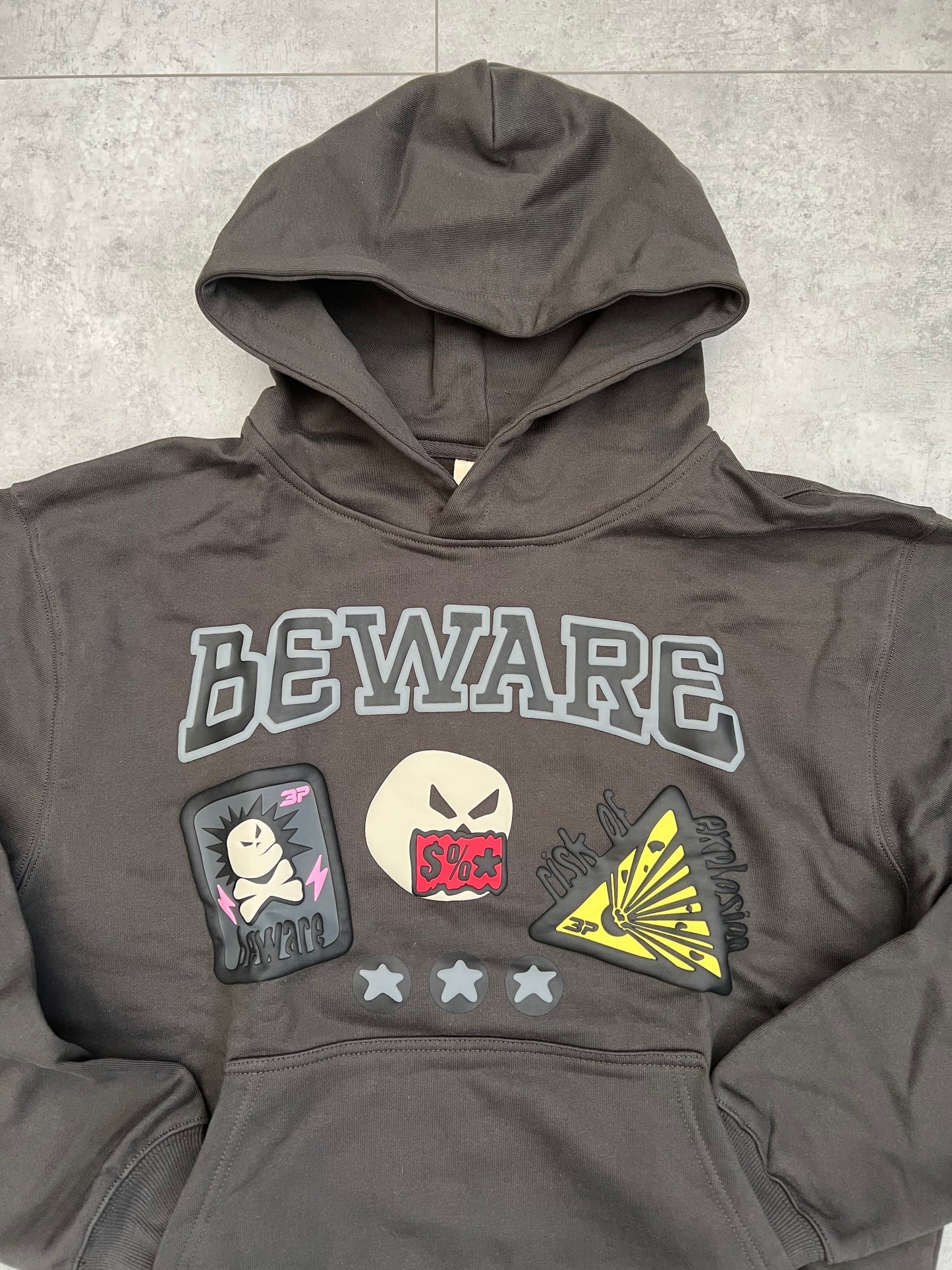Broken Planet Market ‘Beware’ Hoodie