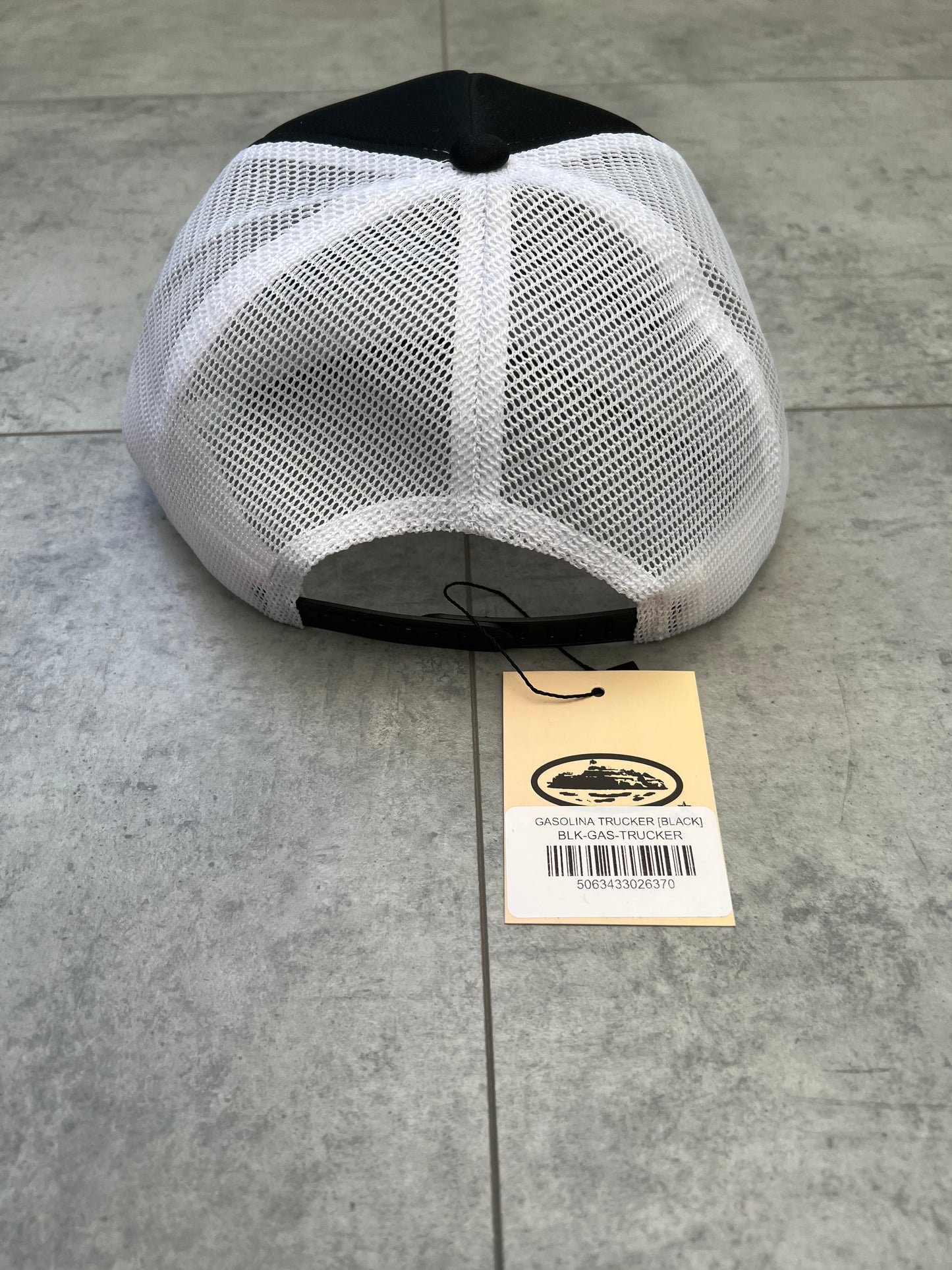Corteiz Gasolina Trucker ‘Black’ Hat