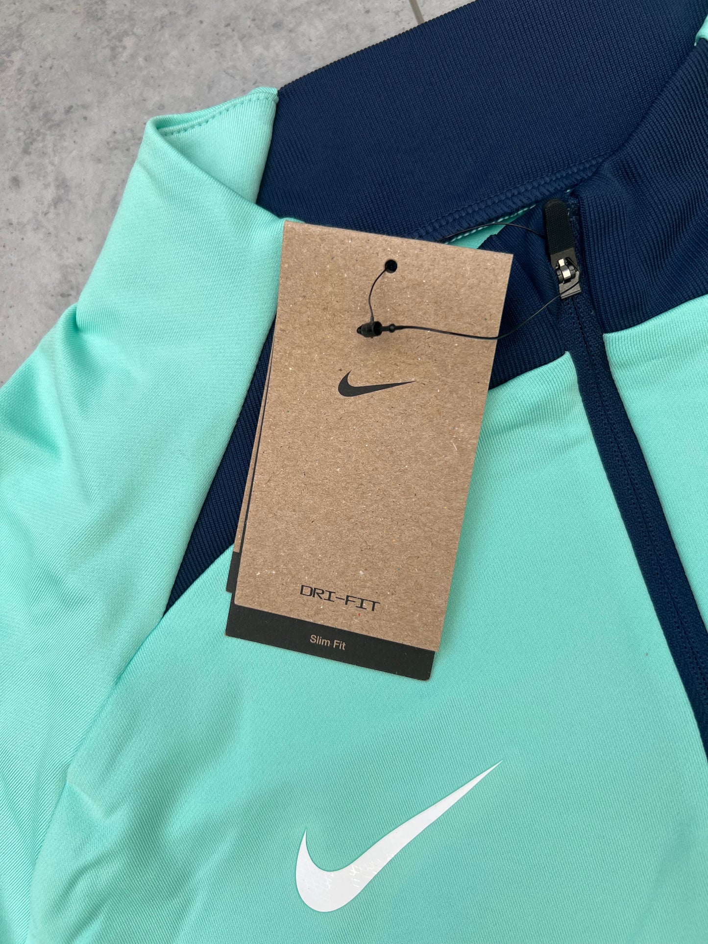 Nike Dri-Fit Strike ‘Hyper Turquoise’ Quarter Zip Top