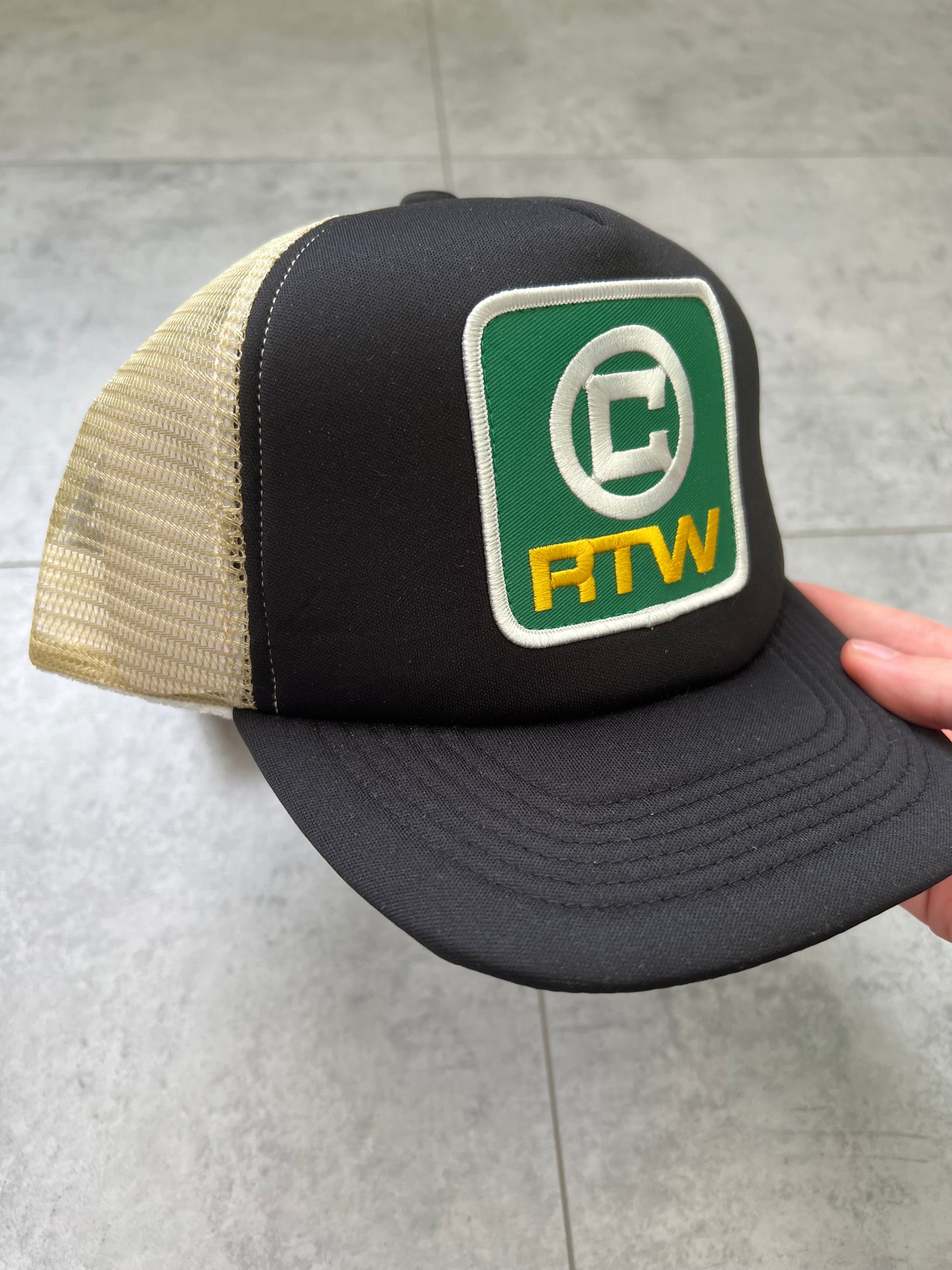 Corteiz Dipset Trucker Hat ‘Black/Green’