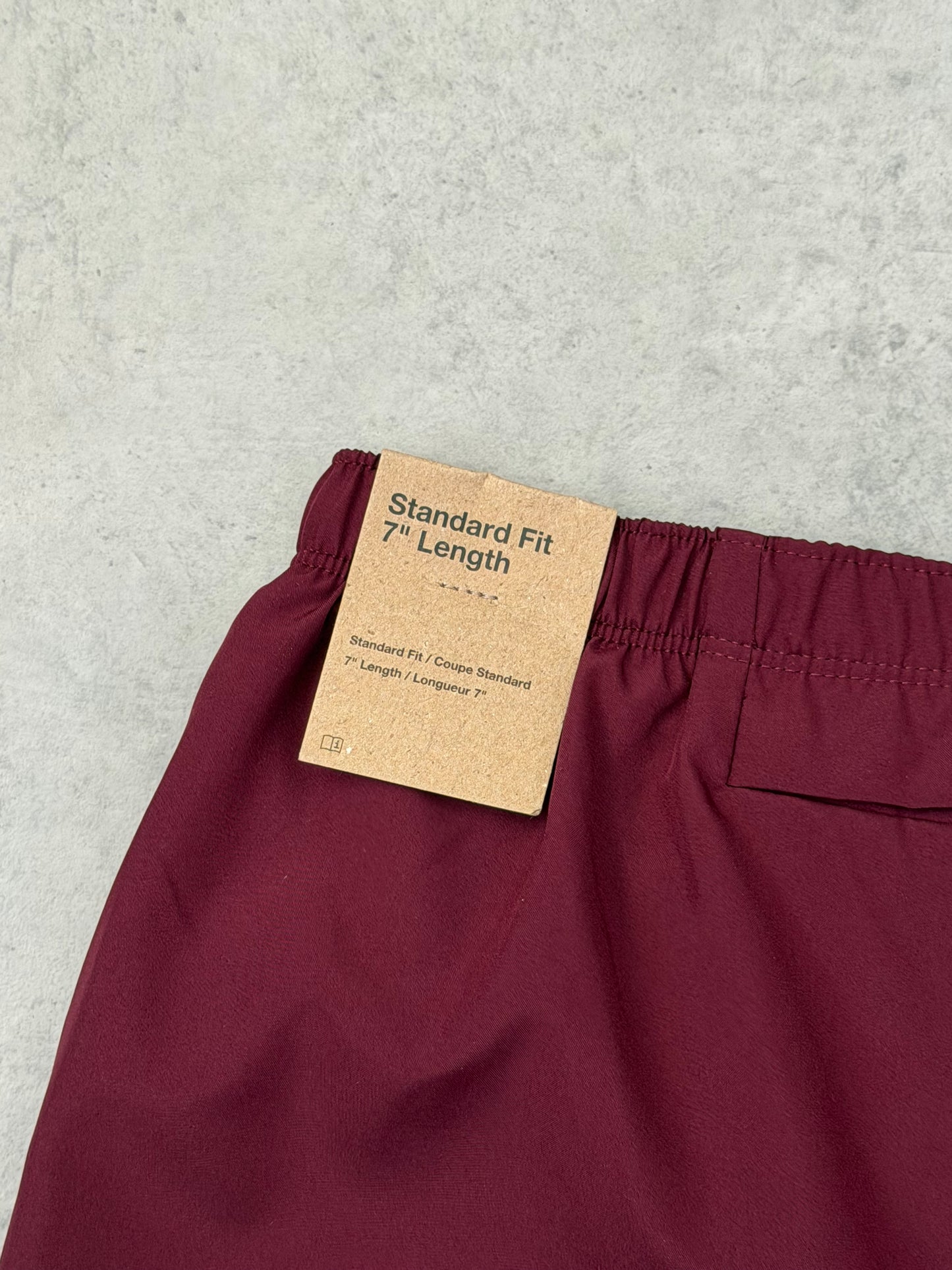 Nike Dri-Fit Challenger Shorts 7” ‘Burgundy’