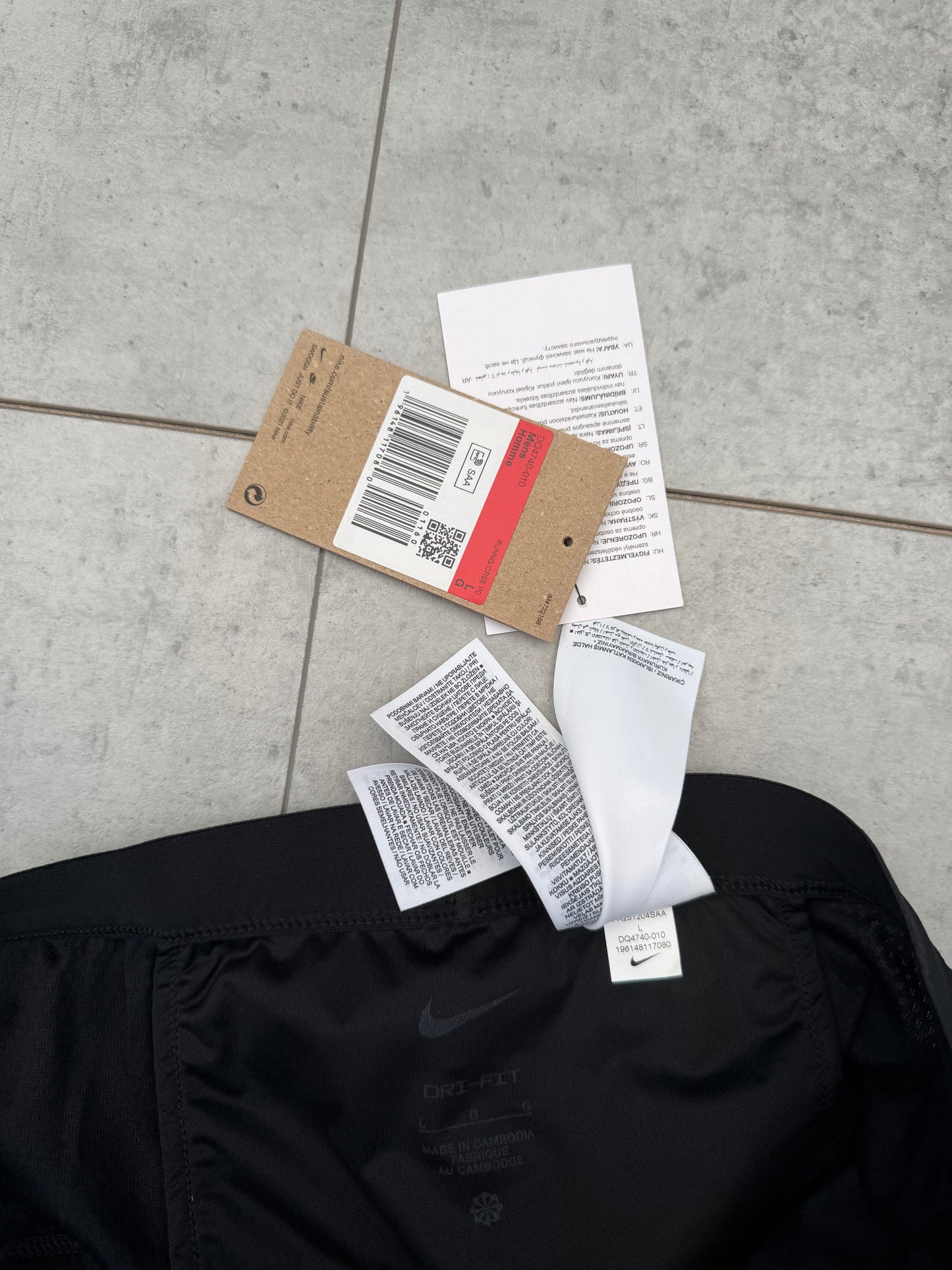 Nike Elite Dri-Fit Phenom Pants ‘Black’