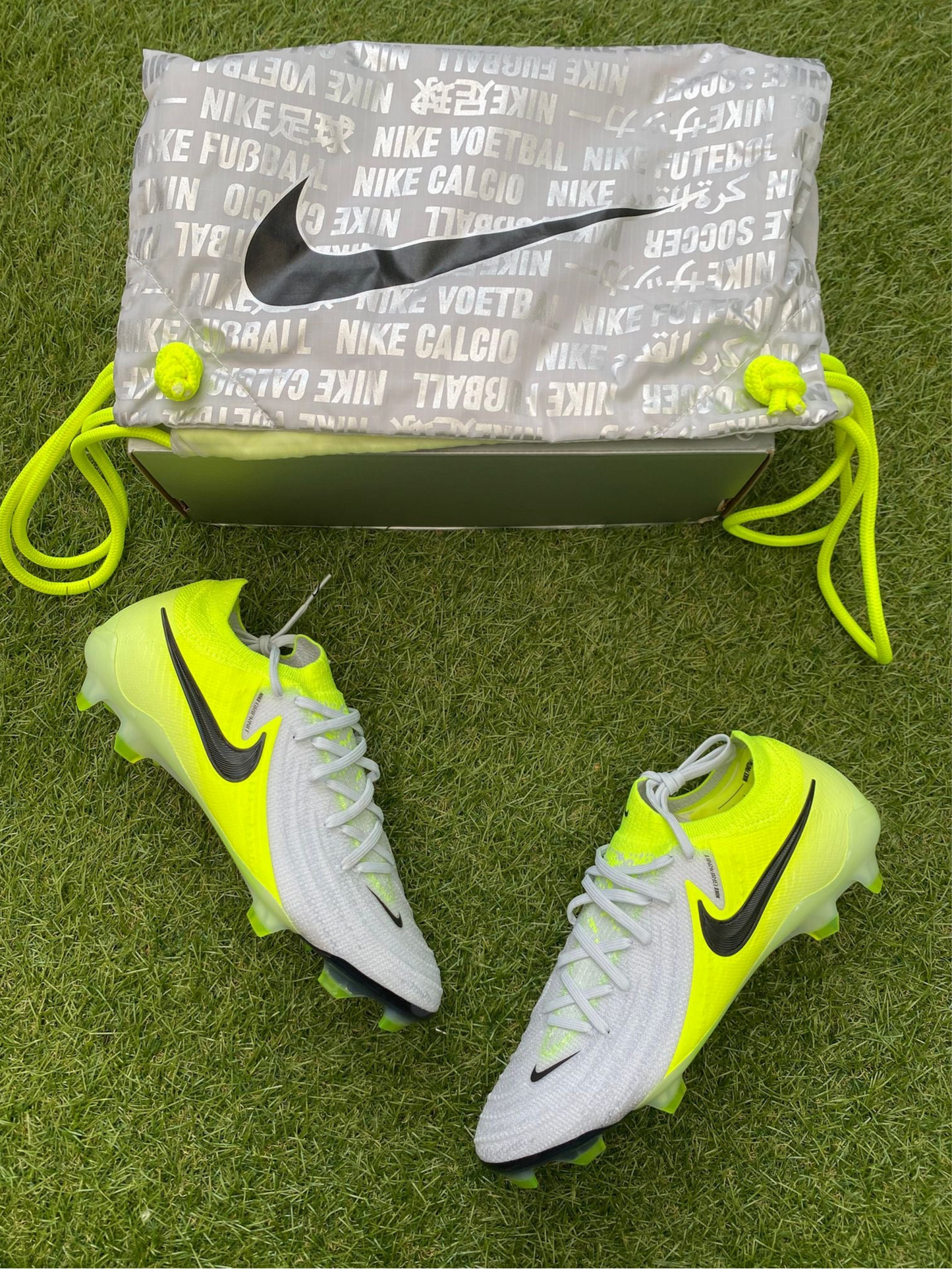 Nike Phantom GX 2 Elite FG ‘Metallic Silver/Black-Volt’ Football Boots