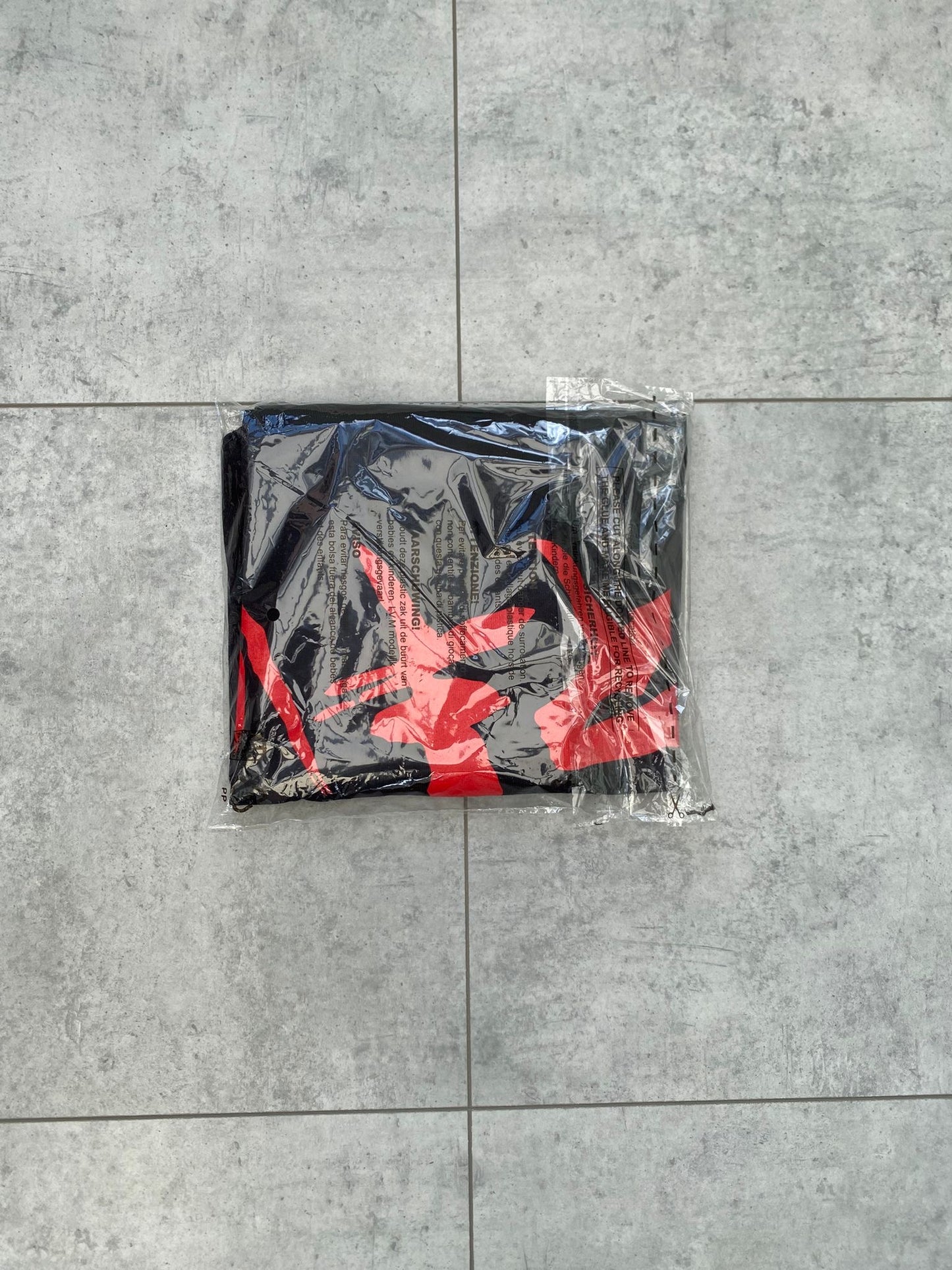 Corteiz RTW Akira T Shirt ‘Black/Red’