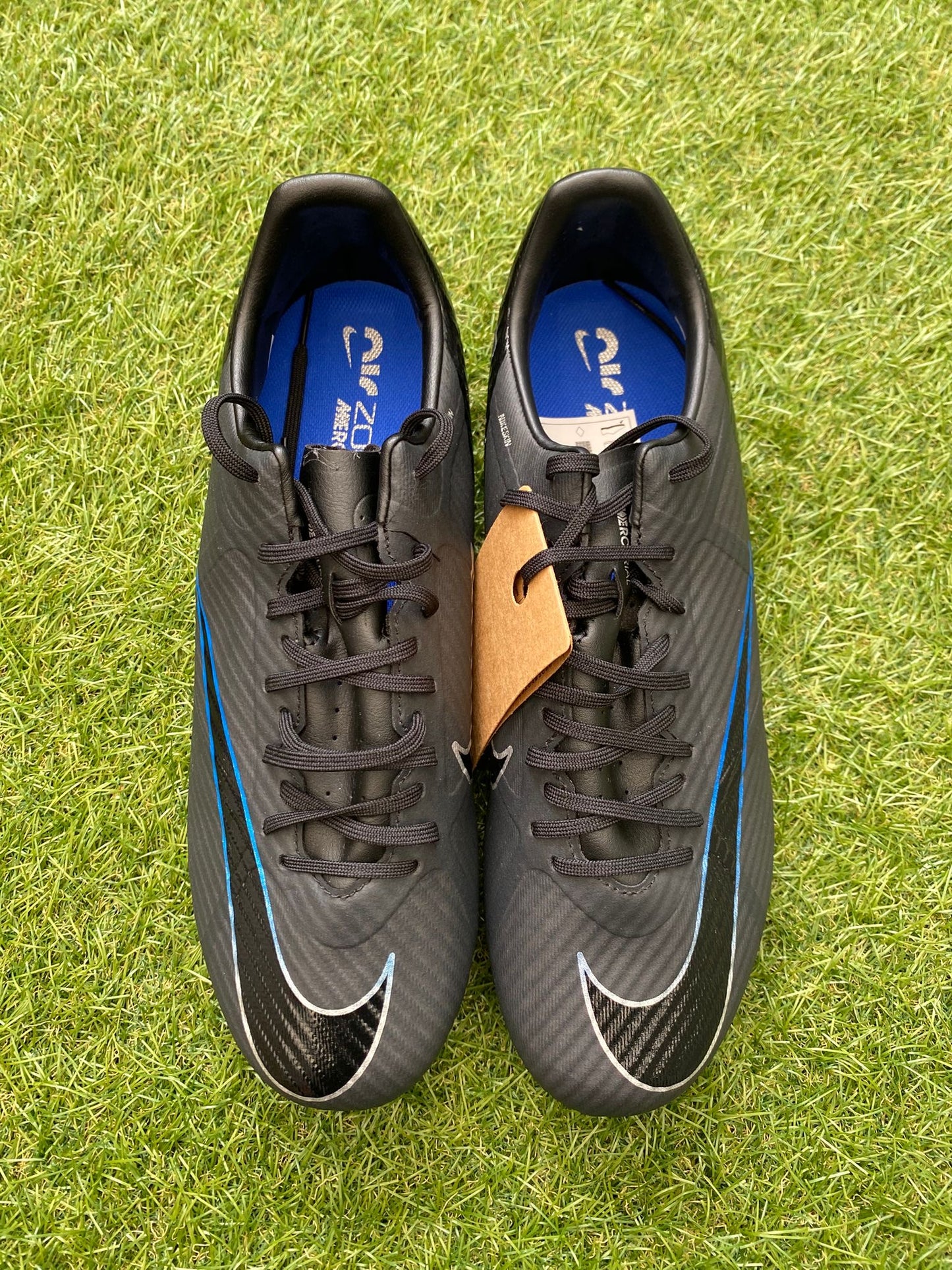 Nike Zoom Vapor 15 Academy FG/MG Mens Football Boots ‘Black/Hyper Royal’