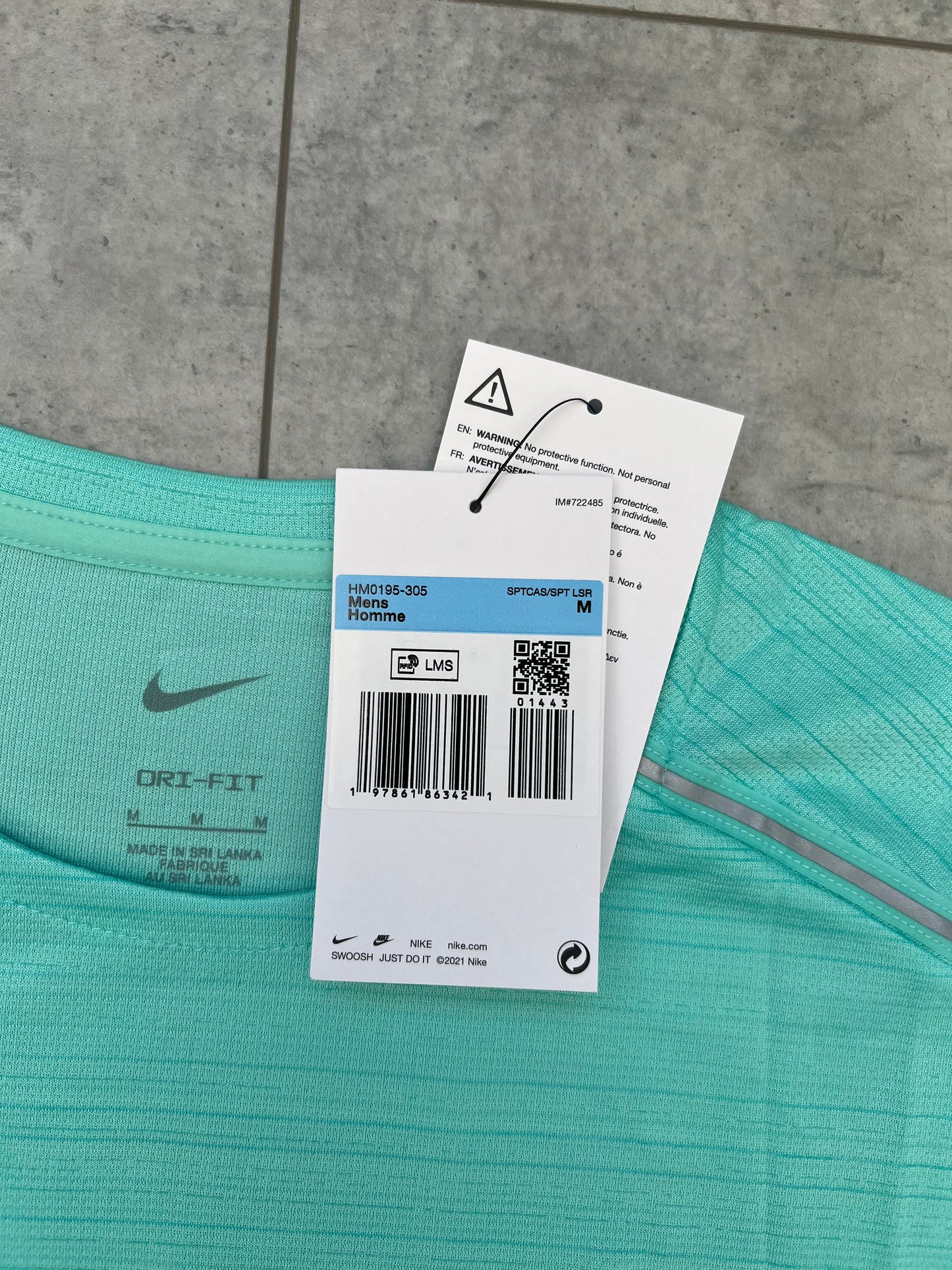 Nike Swoosh Air Run T-shirt ‘Tropical Twist’