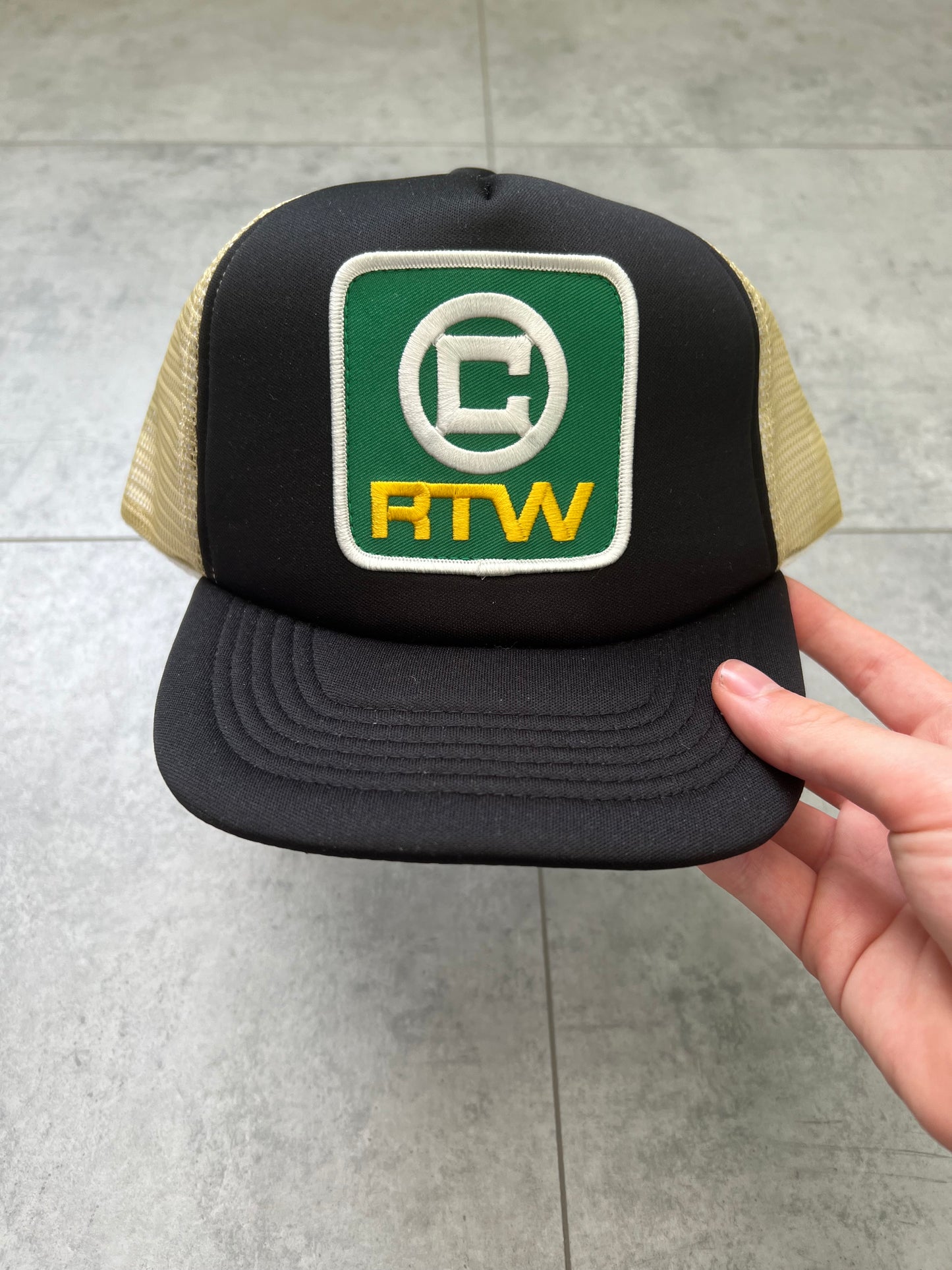 Corteiz Dipset Trucker Hat ‘Black/Green’