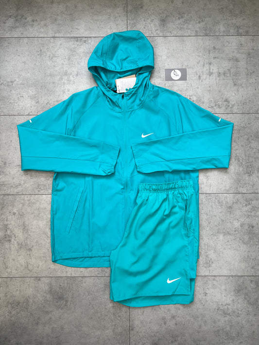 Nike Repel Miler Windrunner Jacket & 7” Challenger Short ‘Dusty Cactus’ Set
