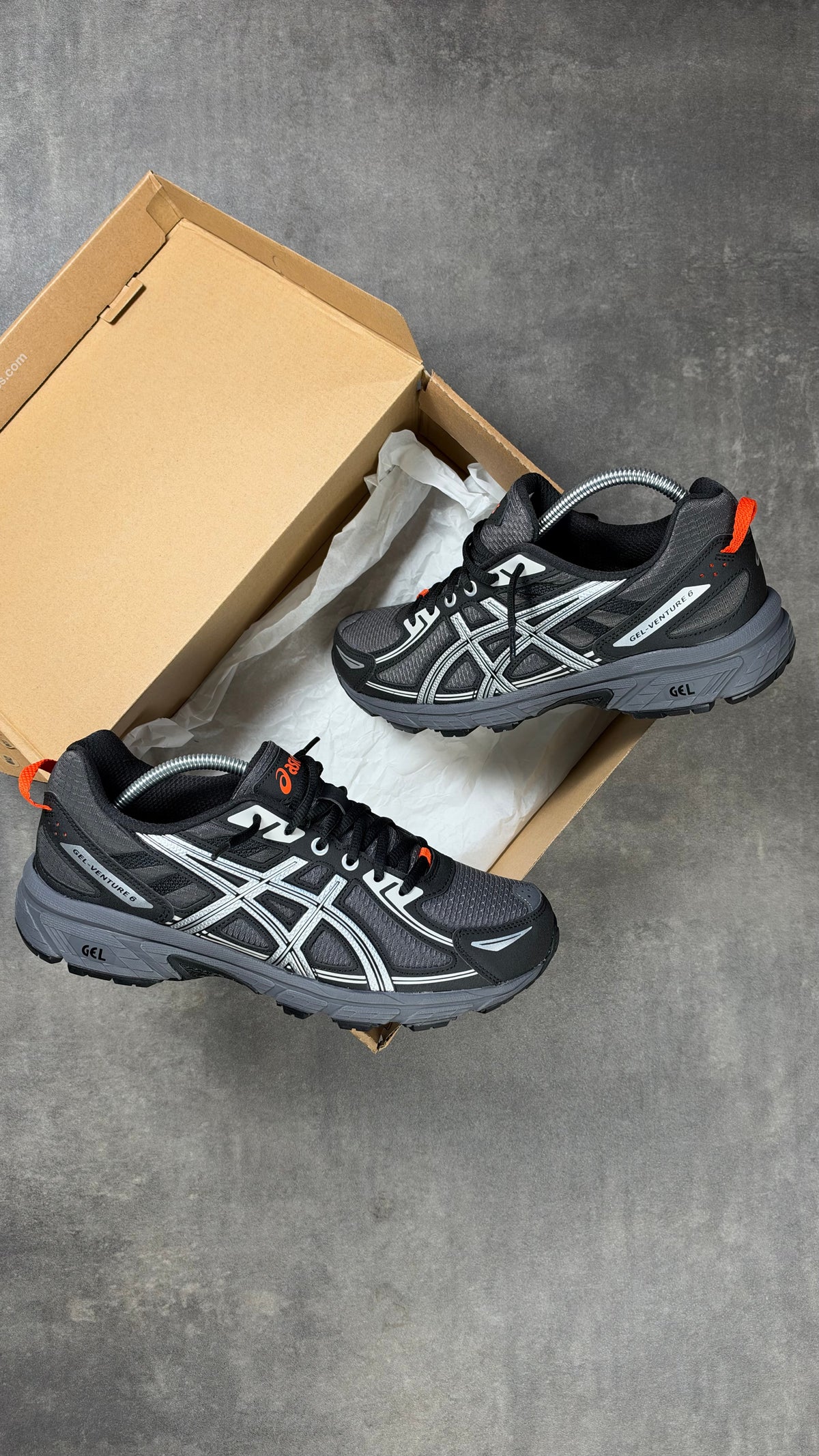 Asics Gel Venture 6 Obsidian Black