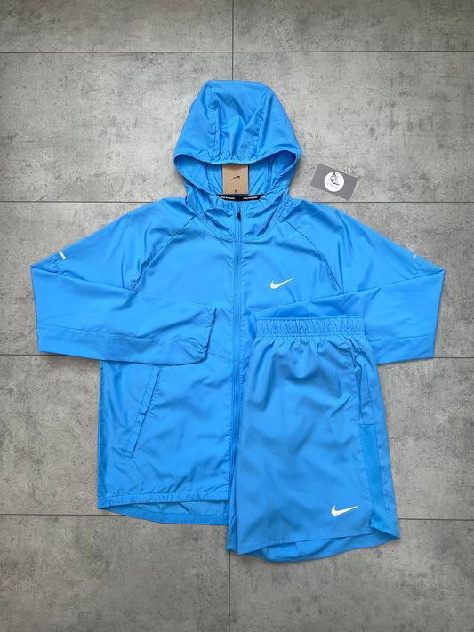 Nike Windrunner & 7” Challenger Short ‘University Blue’ Set