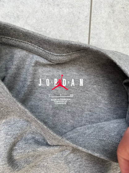 Nike Air Jordan Men’s ‘Grey/White’ T-shirt