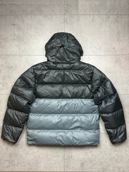 Nike Therma Fit ADV Down Fill Zip Puffer Jacket Coat ‘Black/Grey’