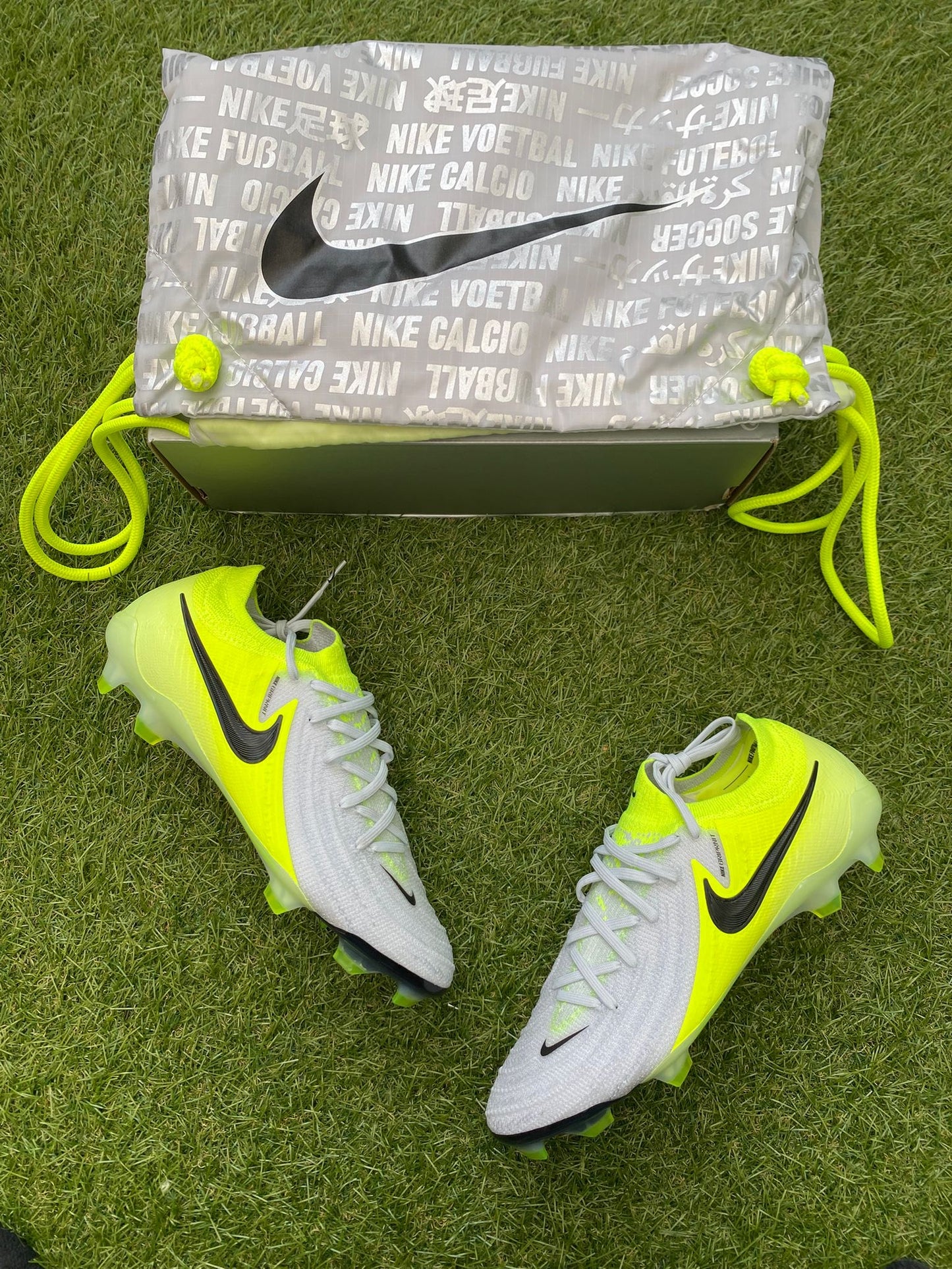 Nike Phantom GX 2 Elite FG ‘Metallic Silver/Black-Volt’ Football Boots