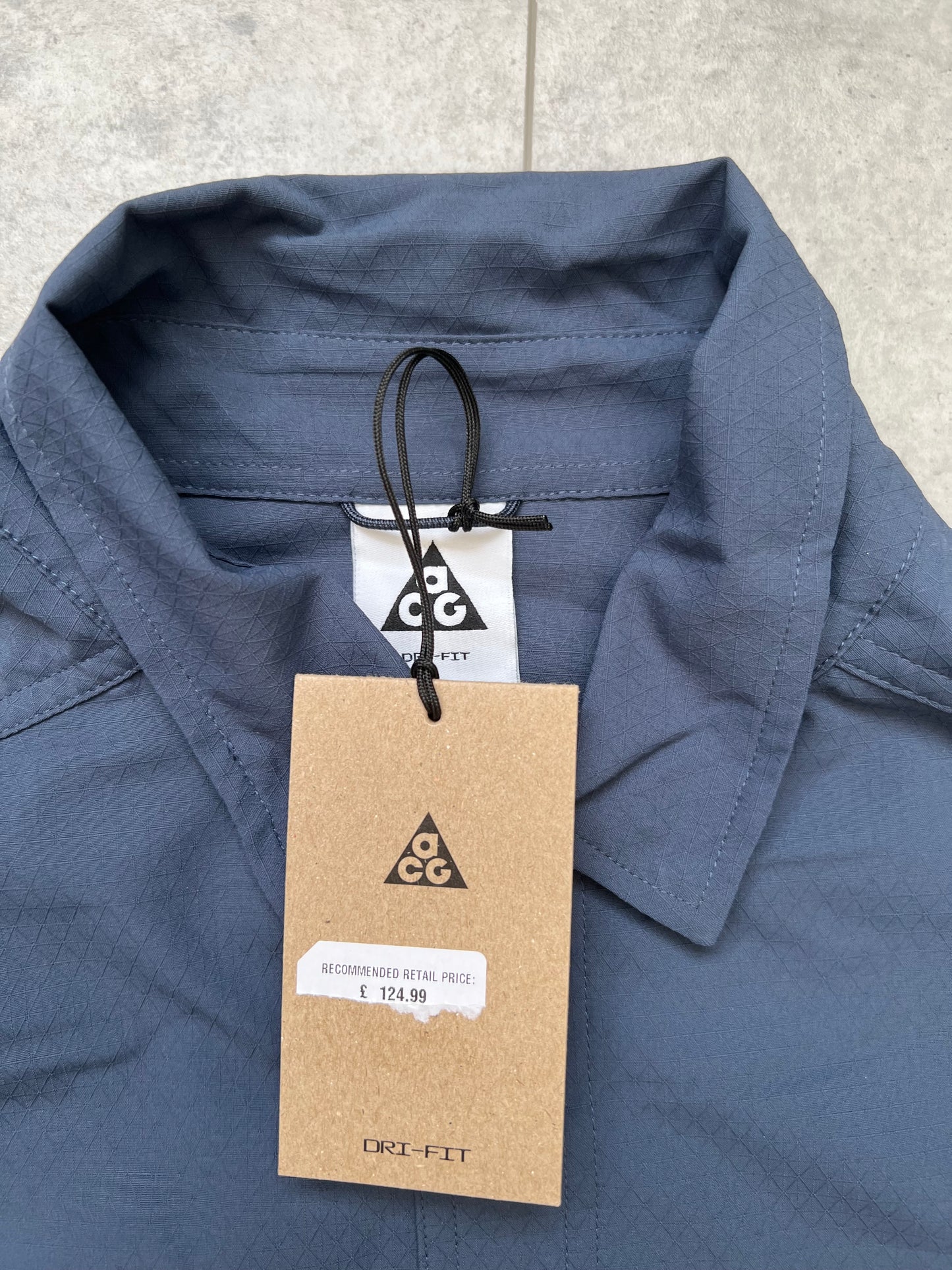 Nike ACG Dri-Fit UV Devastation Trail ‘Blue’ Shirt