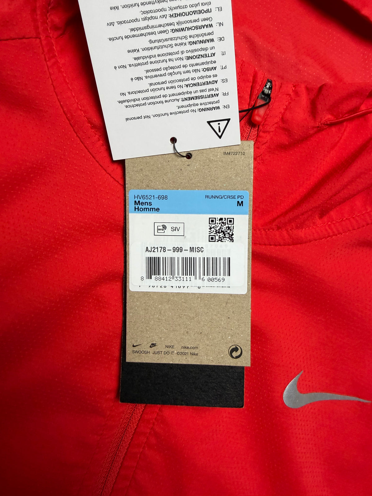 Nike UV Windrunner Jacket ‘Light Crimson’