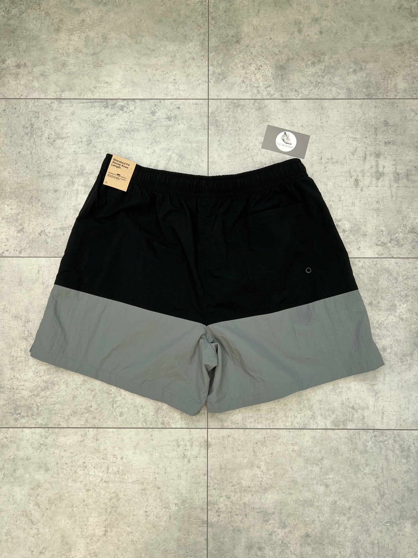 Nike Club Woven 'Black/Grey' Shorts