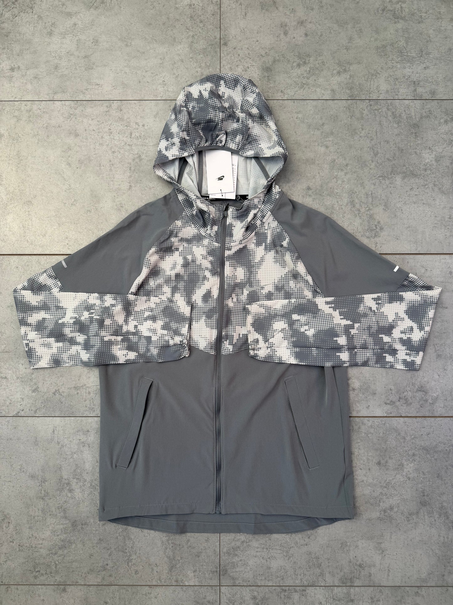 Nike Repel Miler Windrunner Jacket ‘Grey Camo’
