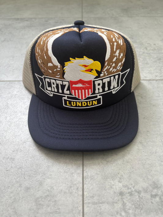 Corteiz Dipset Navy Trucker Hat