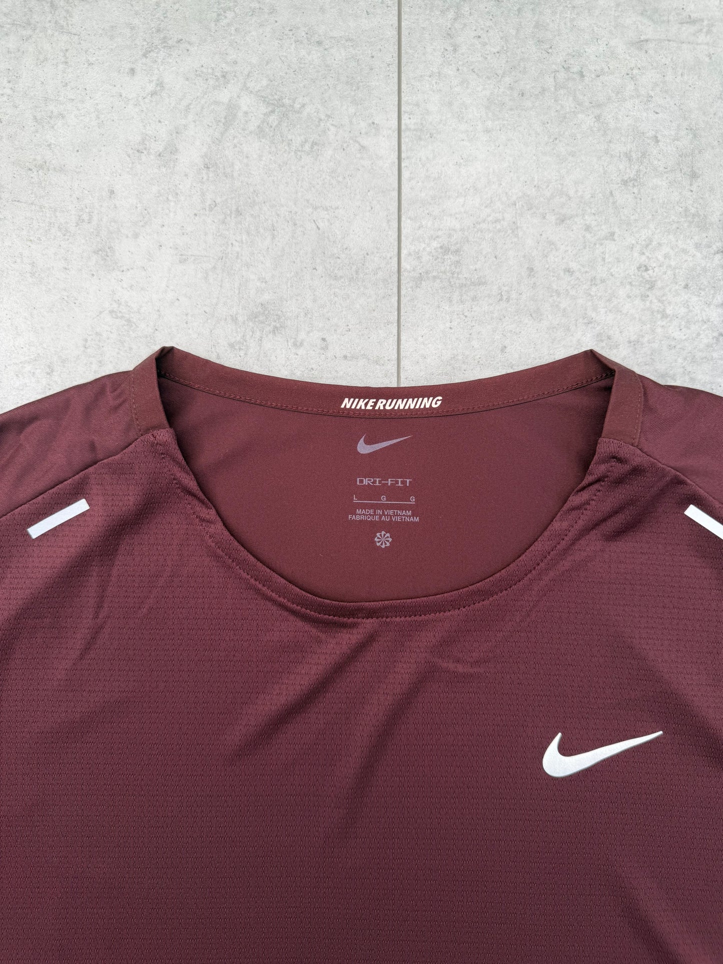 Nike Rise 365 Dri-fit T-shirt ‘Burgundy’