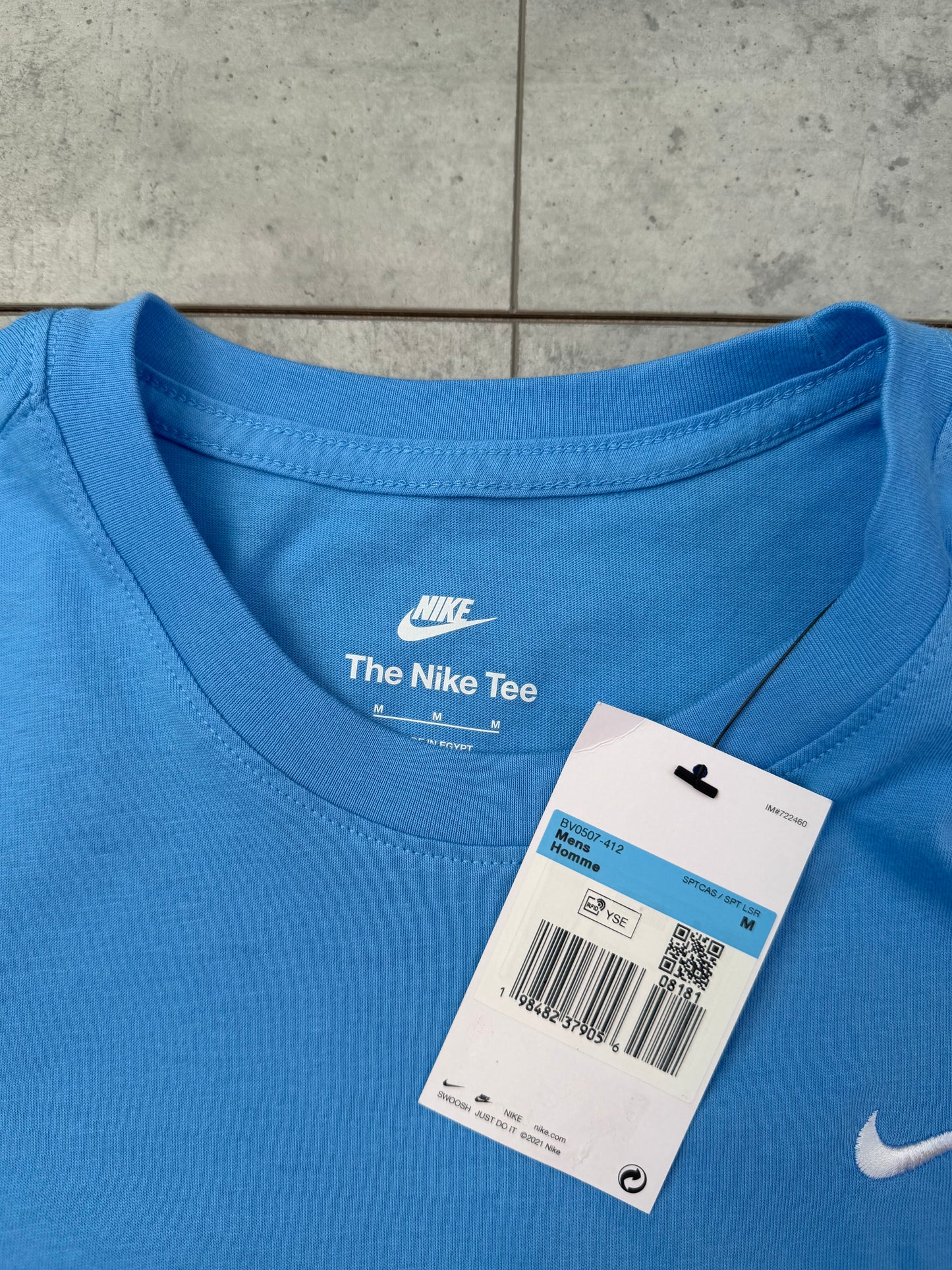 Nike T-shirt ‘University Blue’