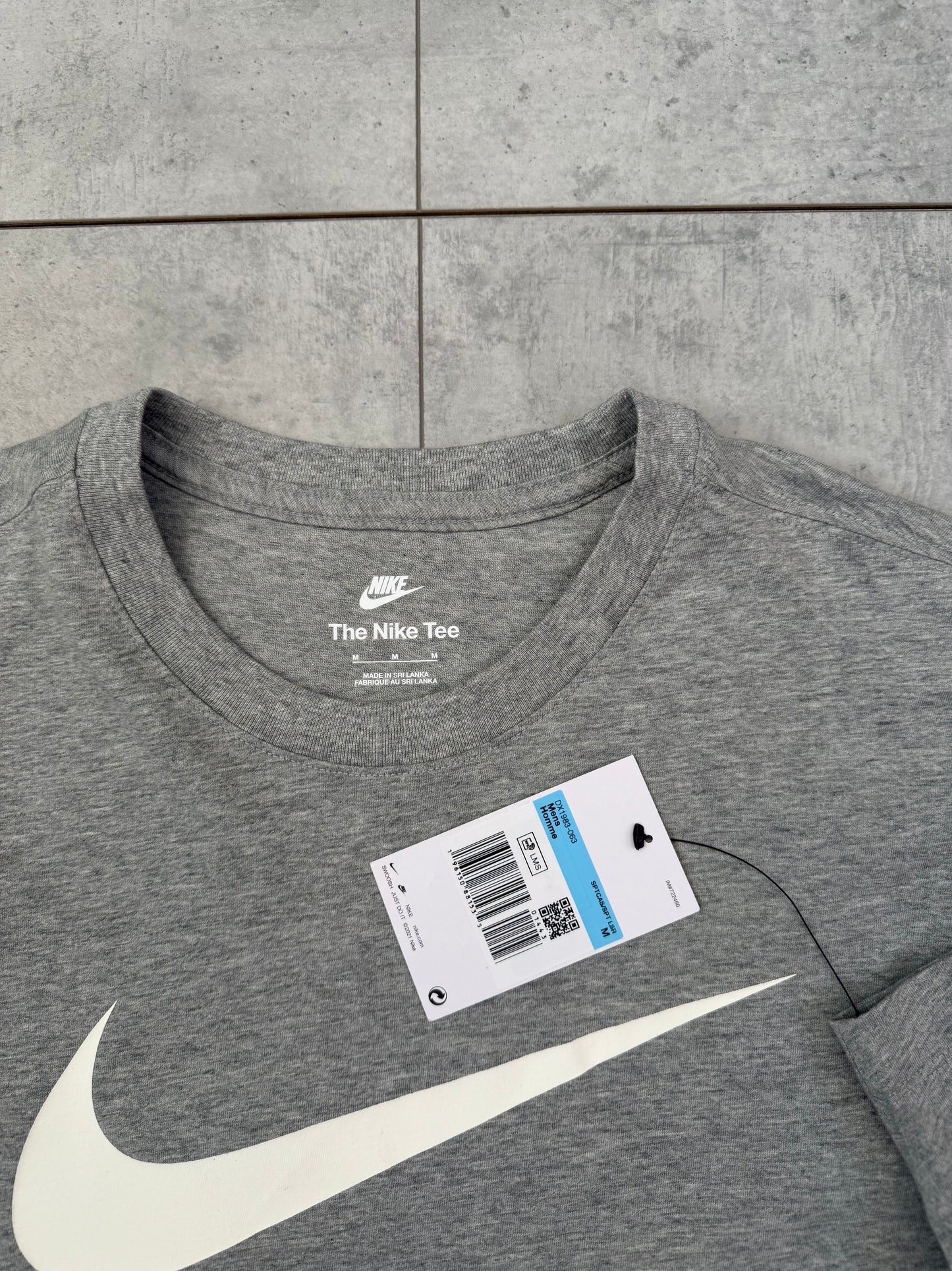 Nike Athlete T-shirt ‘Grey/White’
