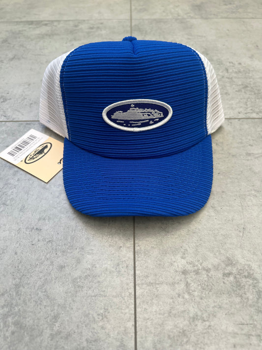 Corteiz Alcatraz ‘Royal Blue’ Trucker Hat