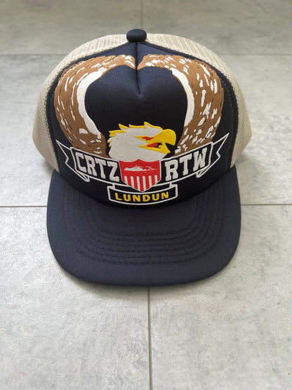 Corteiz Dipset Navy Trucker Hat