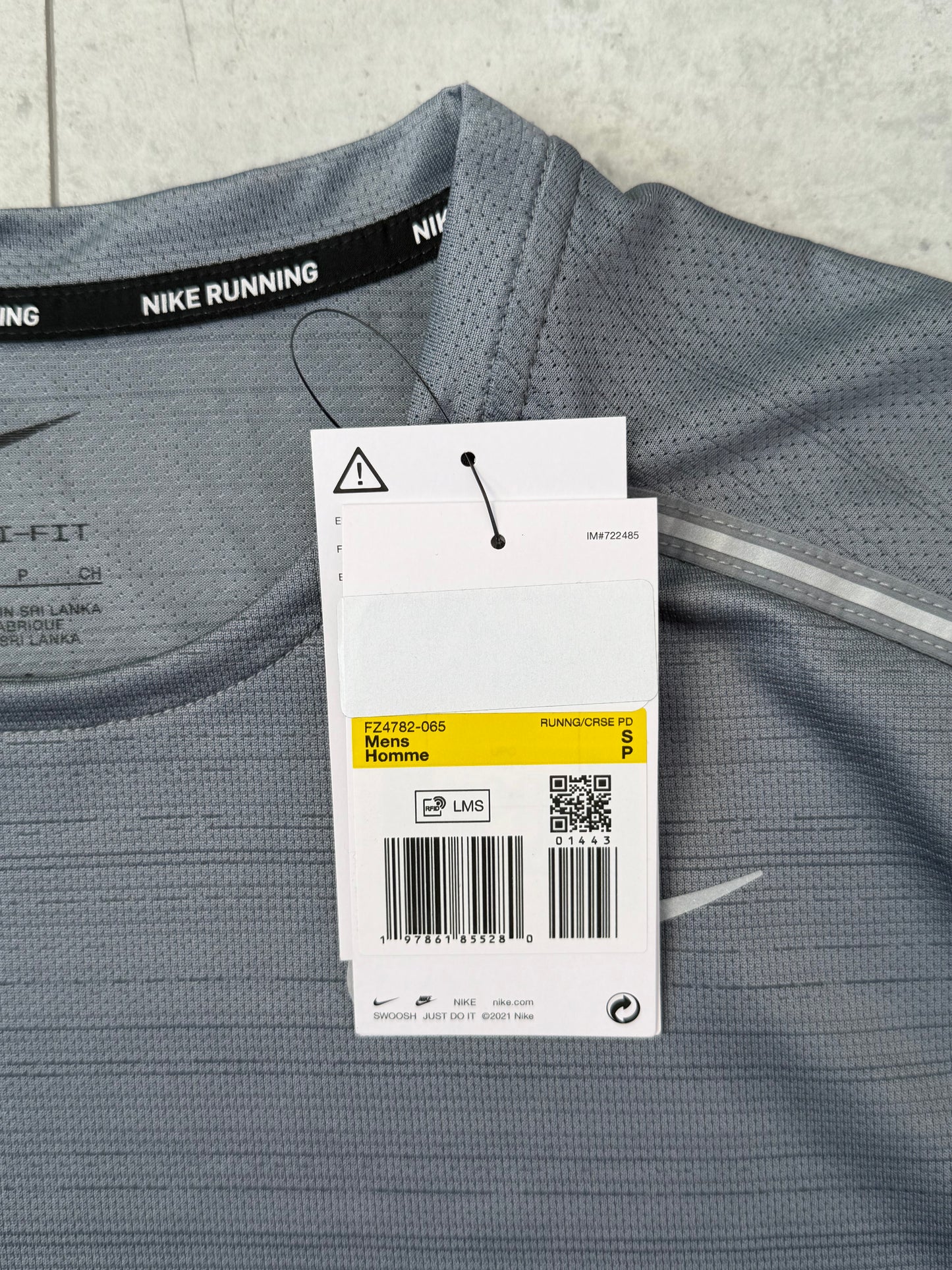 Nike Miler 1.0 T-shirt ‘Grey’