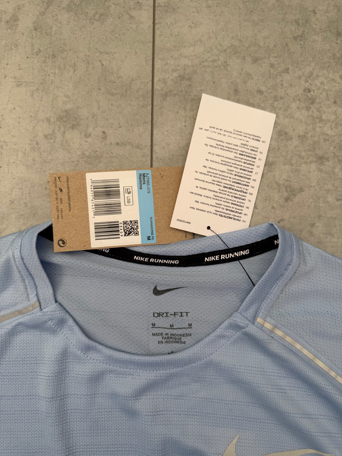 Nike Miler 1.0 T-shirt’ Cobalt Bliss’