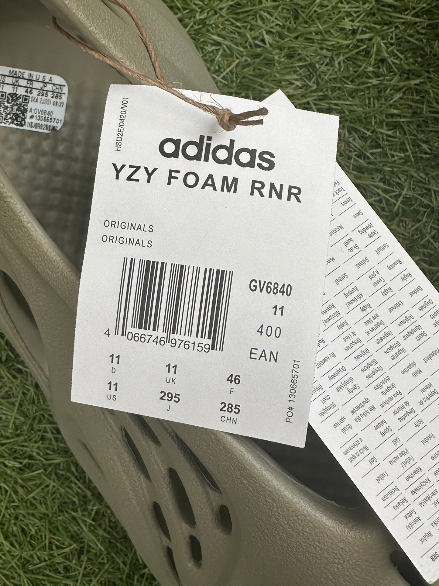 Adidas Yeezy Foam Runner ‘Stone Salt’