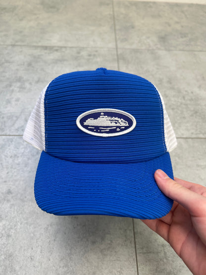 Corteiz Alcatraz ‘Royal Blue’ Trucker Hat