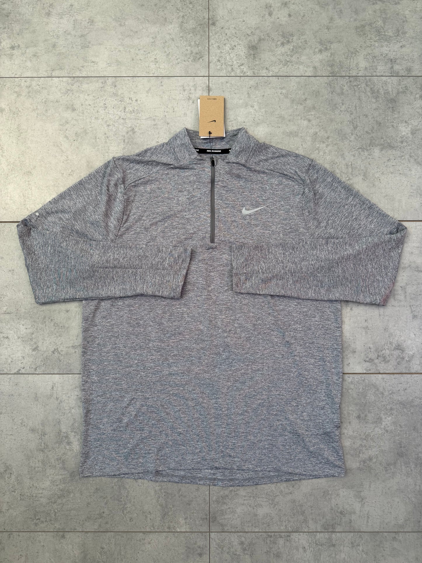 Nike Stride Dri-fit Half Zip Longsleeve ‘Grey’