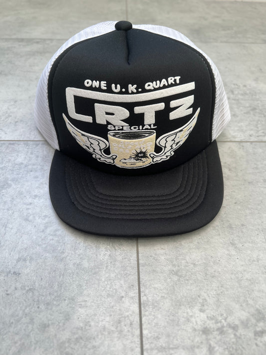Corteiz Gasolina Trucker ‘Black’ Hat