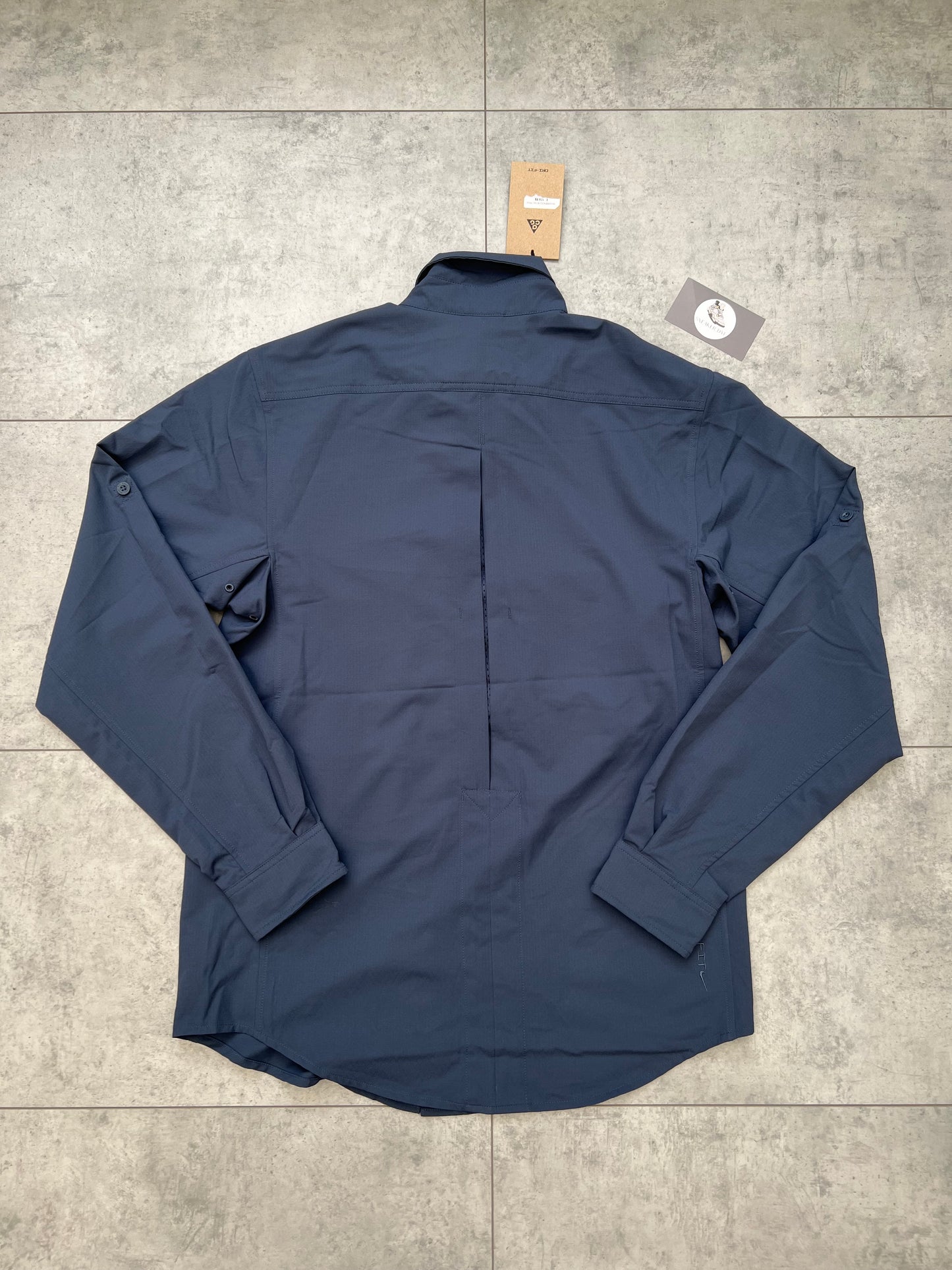 Nike ACG Dri-Fit UV Devastation Trail ‘Blue’ Shirt