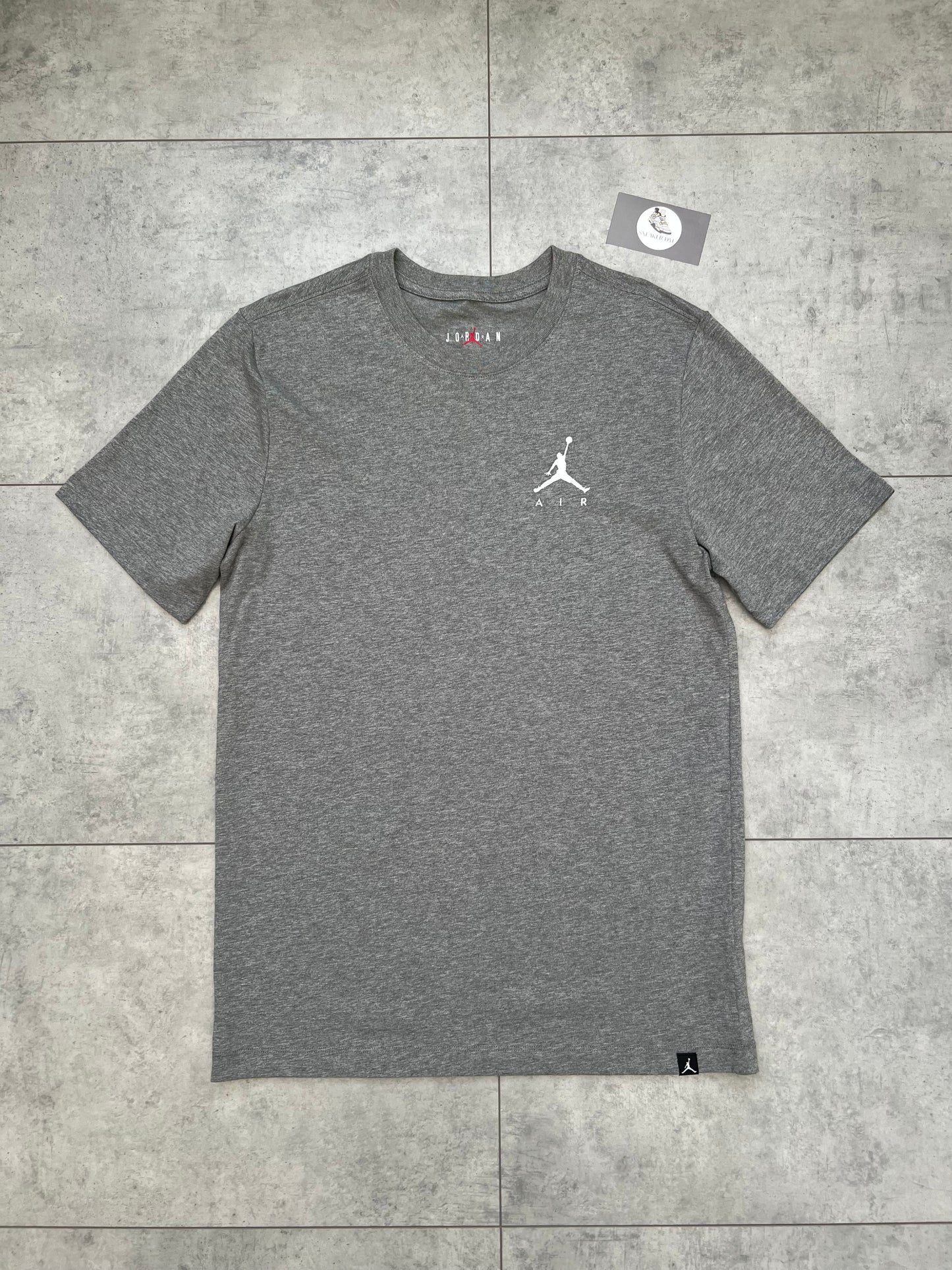 Nike Air Jordan Men’s ‘Grey/White’ T-shirt