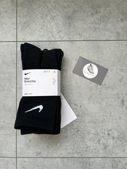 Nike Dri-Fit Everyday ‘Black’ Socks