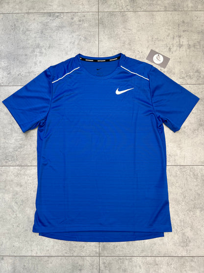 Nike Miler T-shirt & 7” Challenger Short Set ‘Royal Blue’
