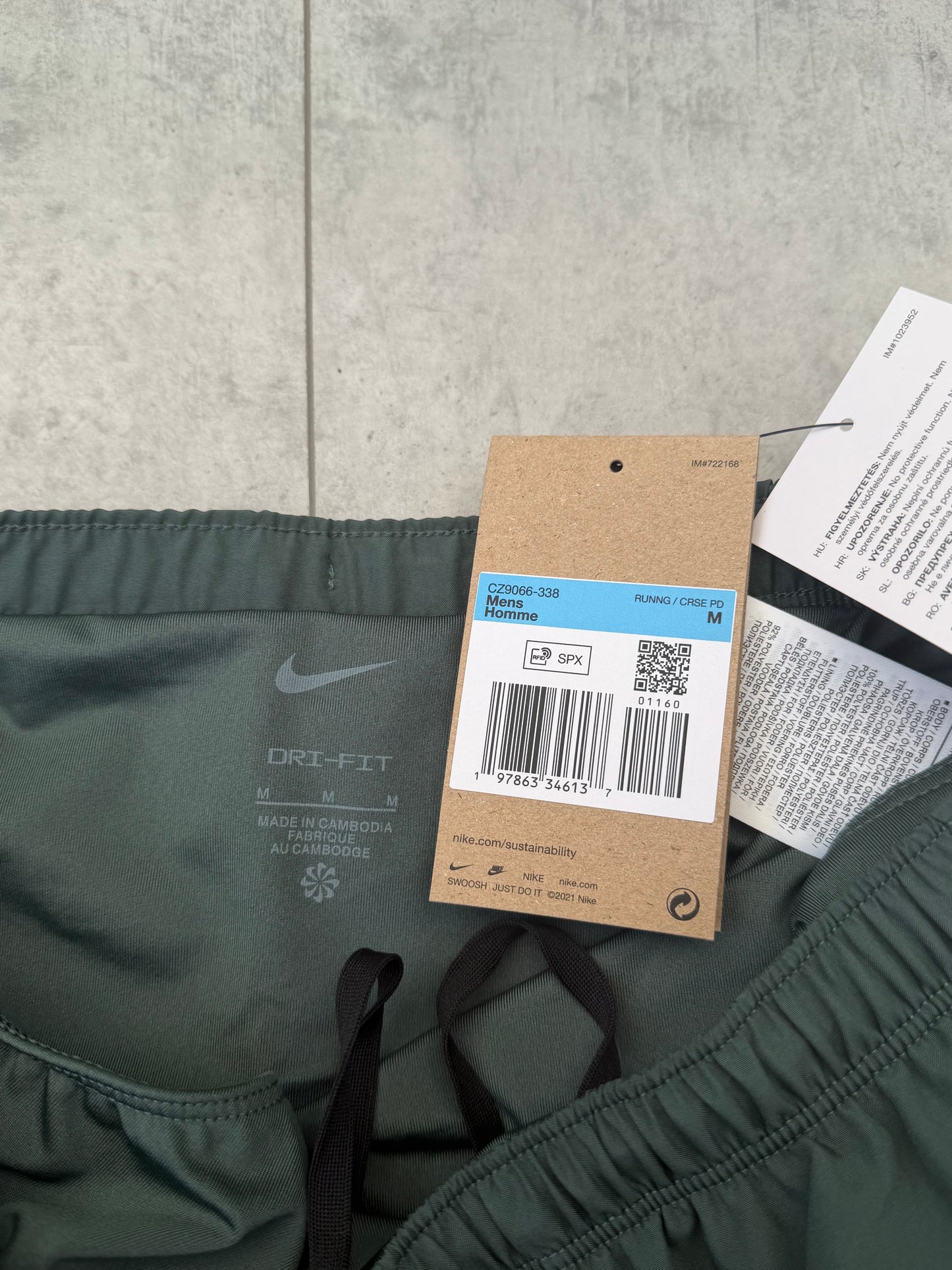 Nike Dri-Fit Challenger Shorts 7” ‘Vintage Green’