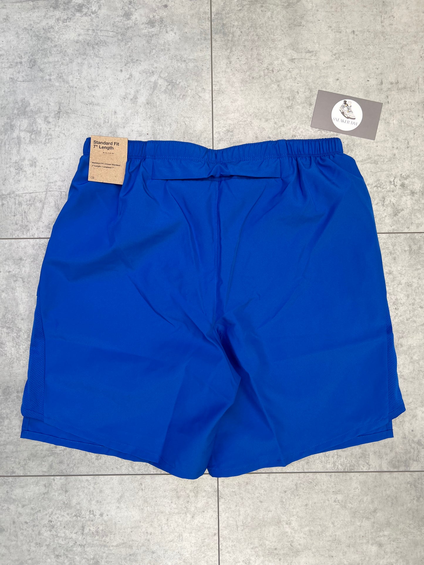 Nike Miler T-shirt & 7” Challenger Short Set ‘Royal Blue’