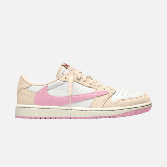 Air Jordan 1 Retro Low OG Travis Scott Muslin Shy Pink