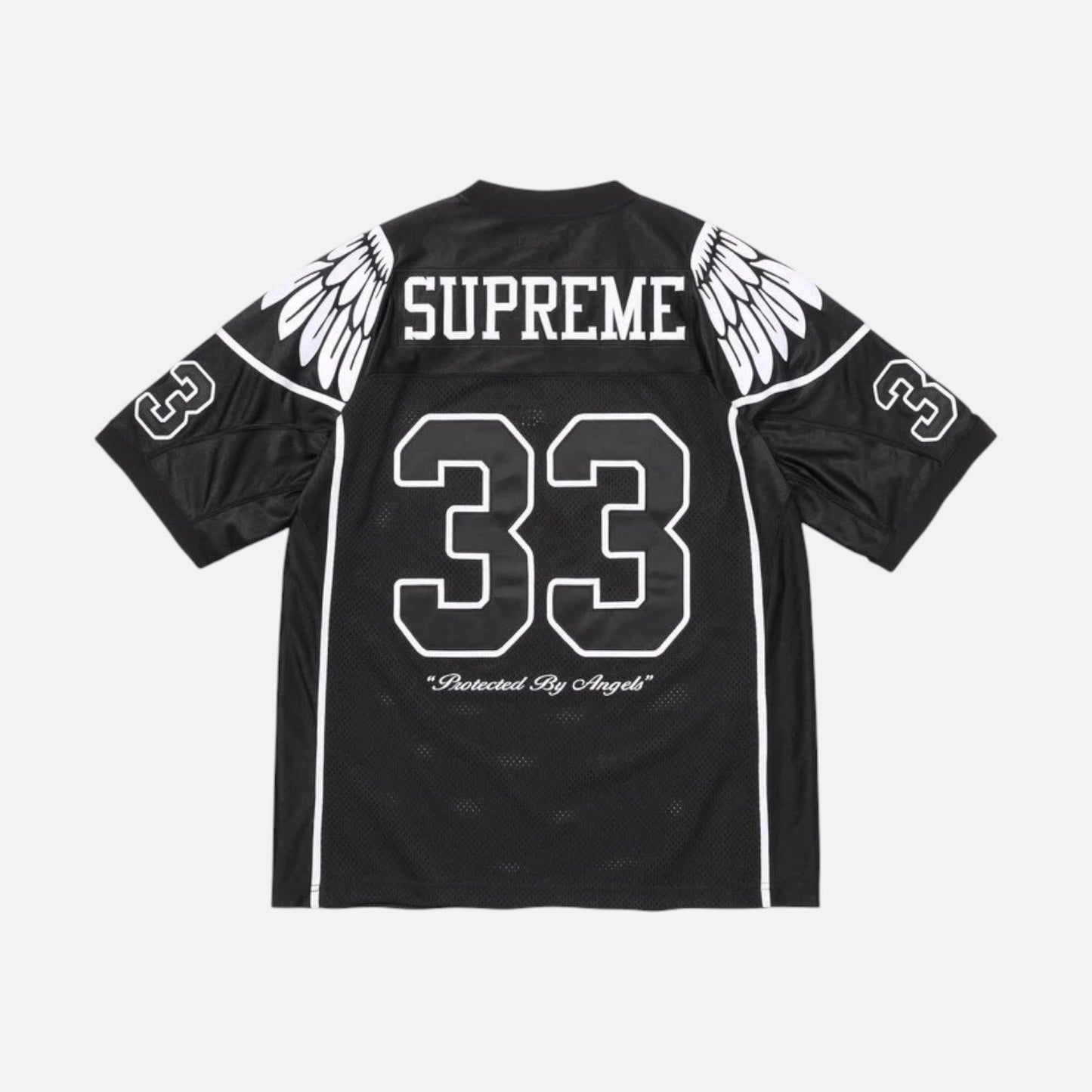 Supreme Wings Football Jersey Black