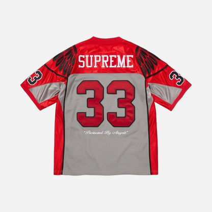 Supreme Wings Football Jersey Grey Red