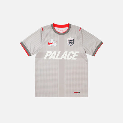 Palace X Nike England Dri-Fit 'Pewter Grey/Bright Crimson