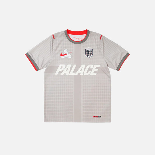 Palace X Nike England Dri-Fit 'Pewter Grey/Bright Crimson