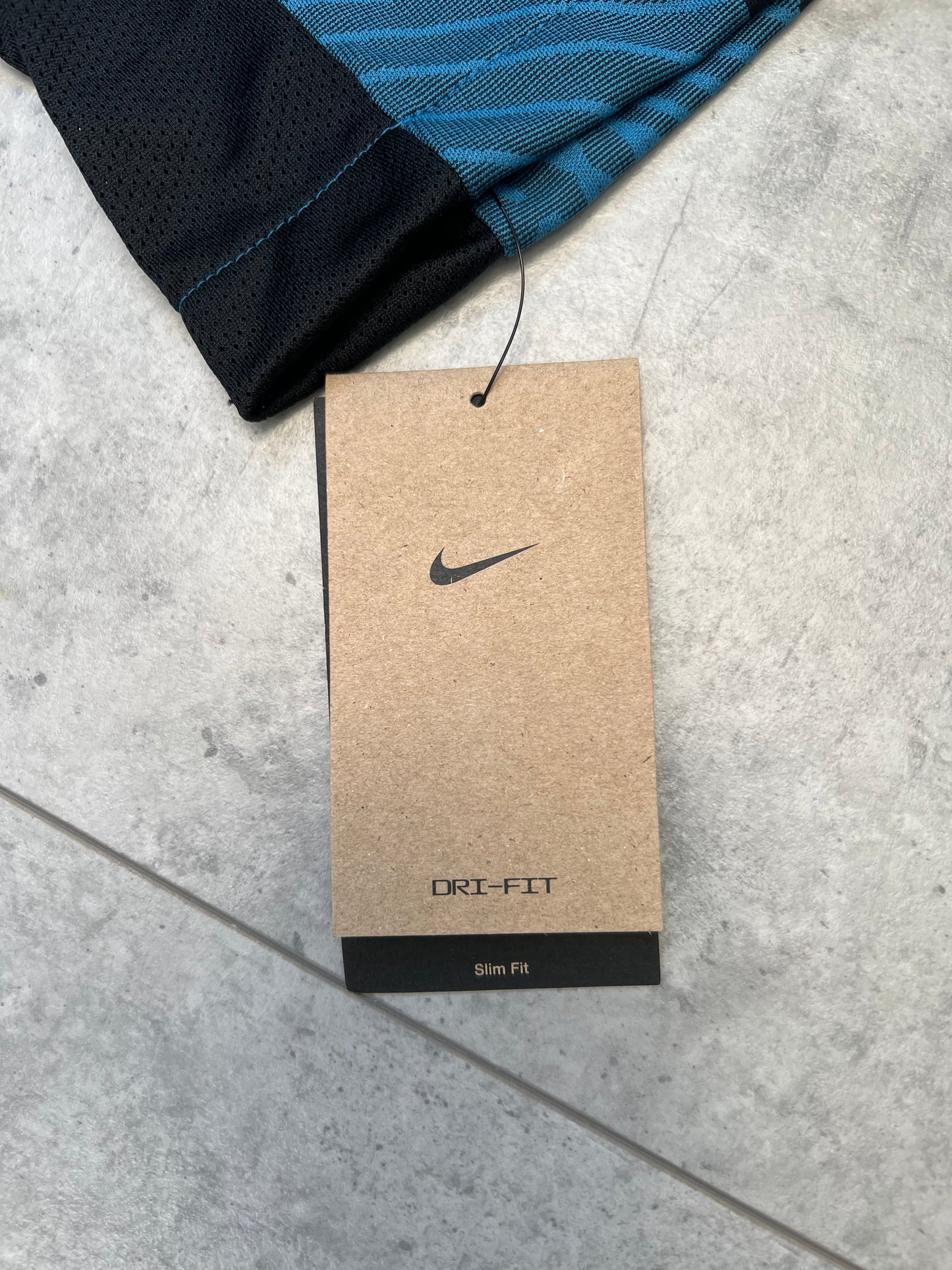 Nike Strike Dri Fit Slim Fit T-shirt & Shorts Set ‘Industrial Blue/Black’