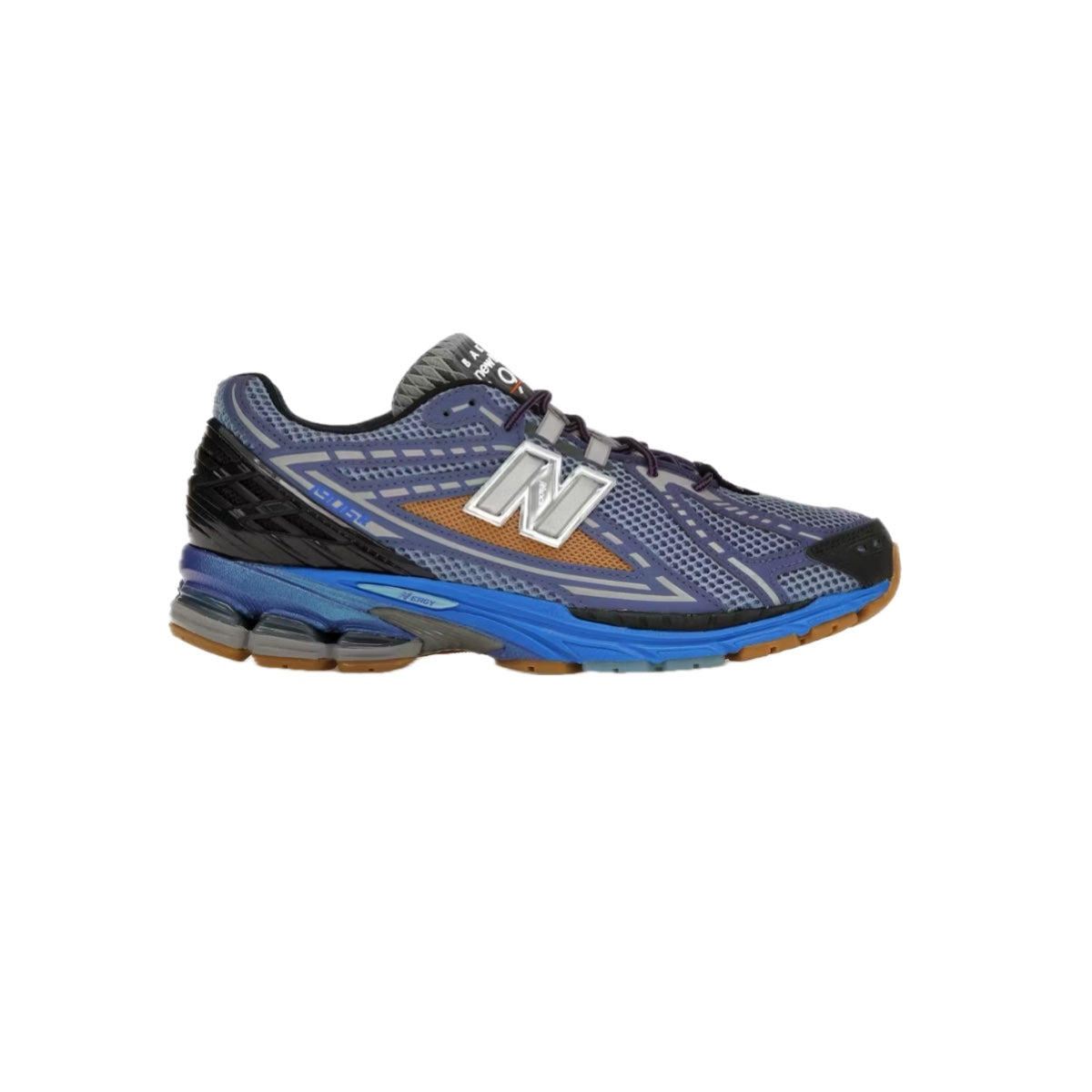 New Balance 1906R Action Bronson Medusa Azul – blue and black collaboration sneaker with mesh and leather upper, ABZORB cushioning, and N-ergy outsole.