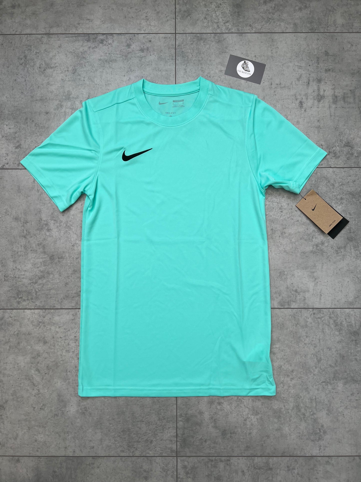 Nike Dri Fit Short & T-shirt Set ‘Hyper Turquoise’
