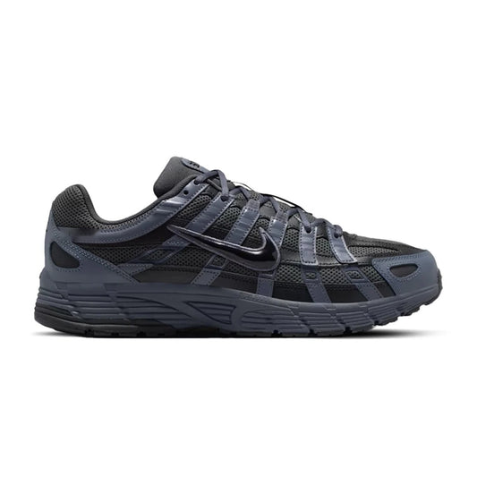 Nike P-6000 DK Smoke Grey Black Carbon trainers – side profile on white background – CD6404-032